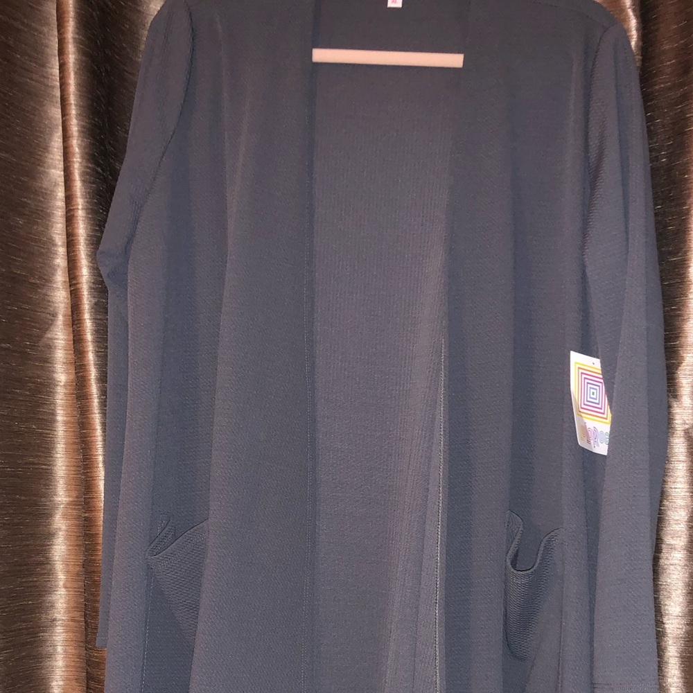 Lularoe Blue/Gray Liverpool Sarah XLarge